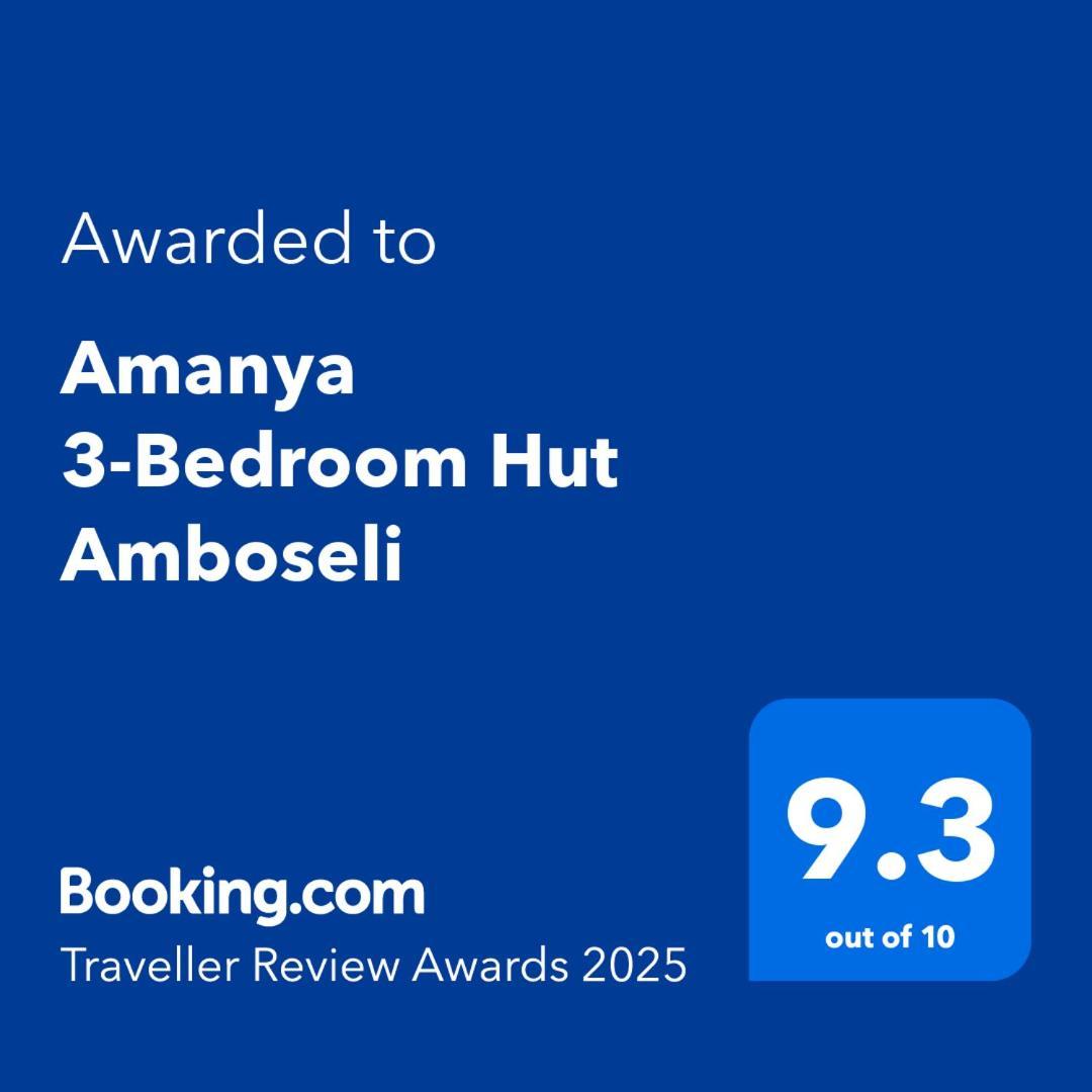 Amanya 3-Bedroom Hut Amboseli Exterior photo